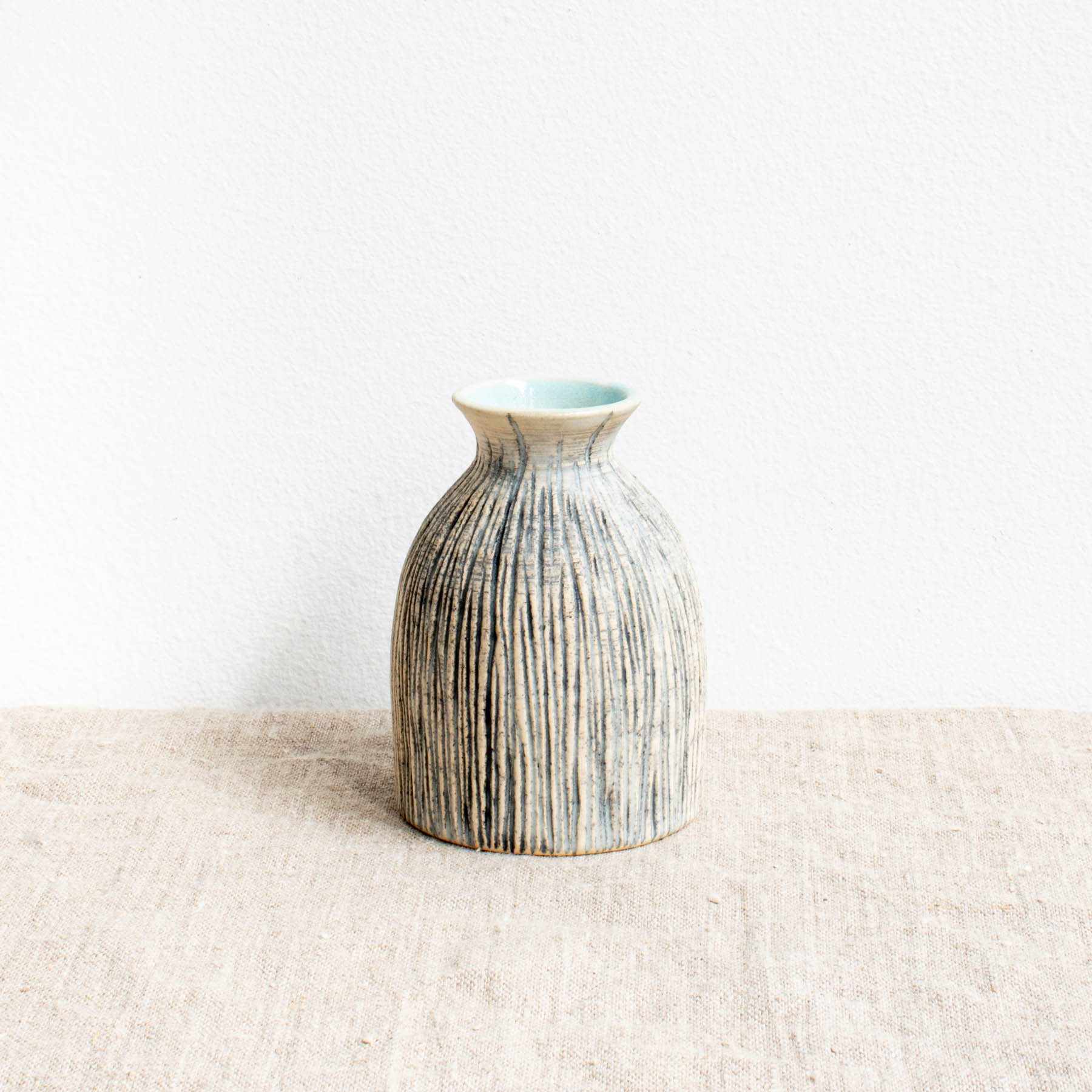 Black Stripe Vase