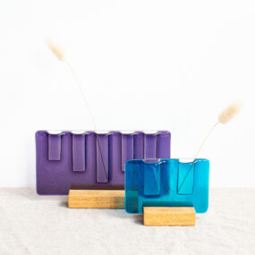 Long Rectangle Multi Stem Vase