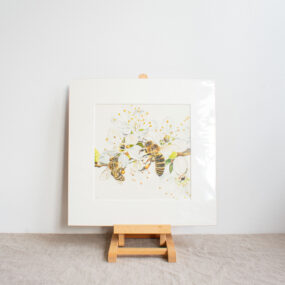 Bleujyow Spernen Dhu (Blackthorn Blossom) Print